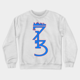 713 Oilers Inspired Crewneck Sweatshirt